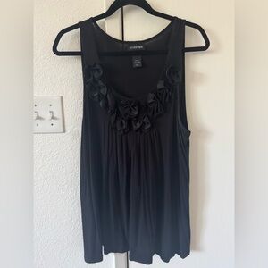 Lane Bryant Elegant Black Blouse